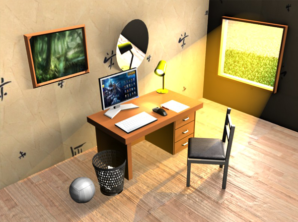 bureau 3D